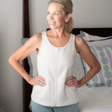 Recovery Tank Top with Front Zipper