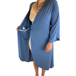 Interior drain pocket front shot