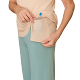 Recovery Tank Top with Front Zipper