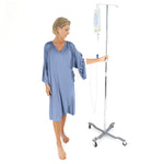 Hospital Gown Cornflower with IV