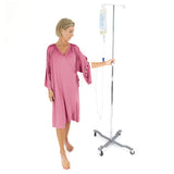 Hospital Gown Cornflower with IV