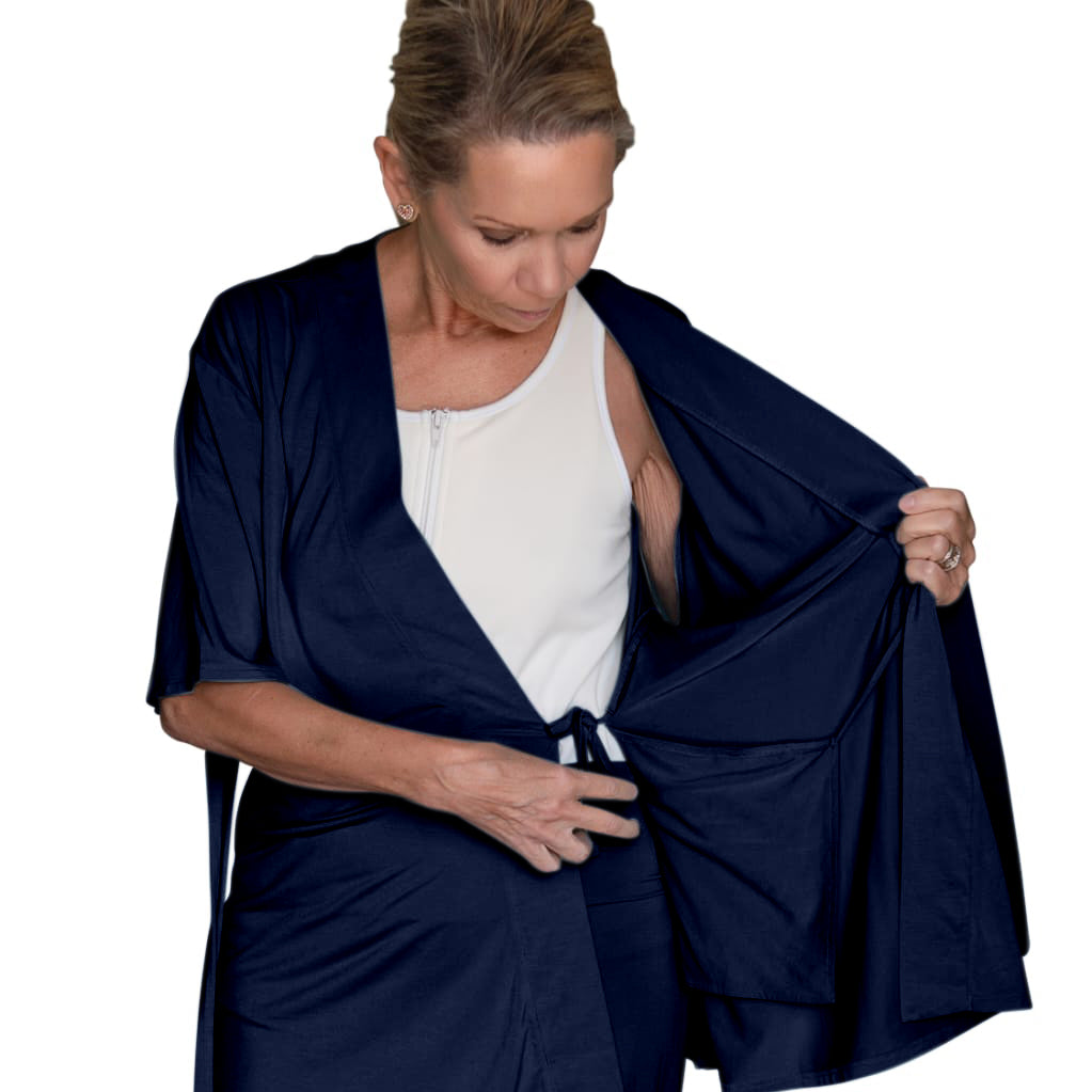 Home Recovery Short Sleeve Pajamas