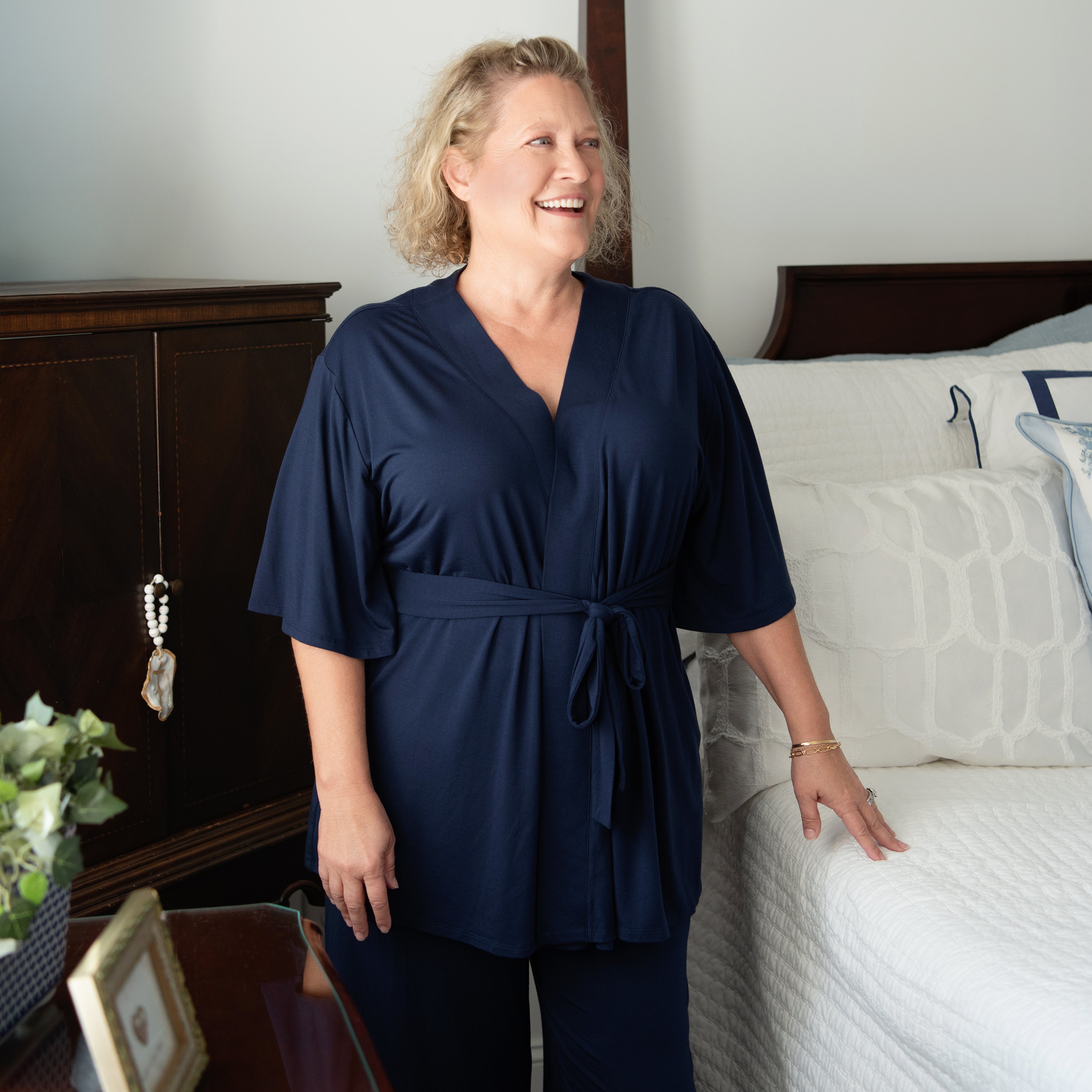 Home Recovery Short Sleeve Pajamas
