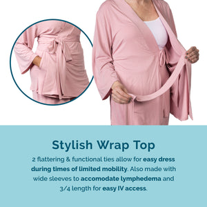 Load image into Gallery viewer, Home Recovery Pajamas in Rose Pink
