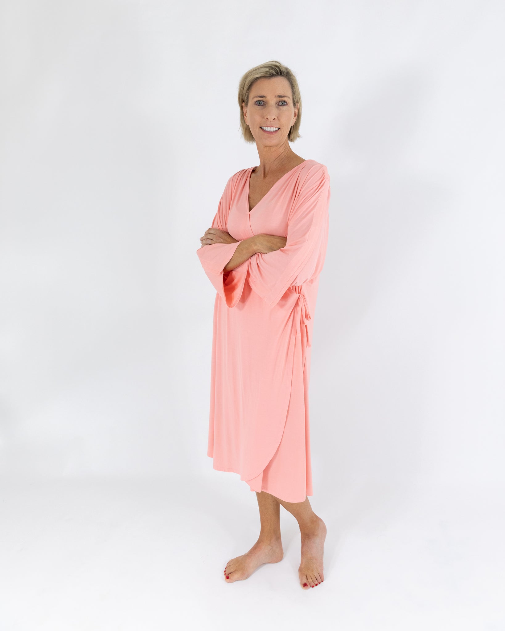 Hospital Wrap Gown – Super City Clothing